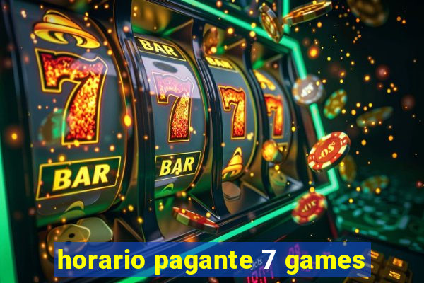 horario pagante 7 games